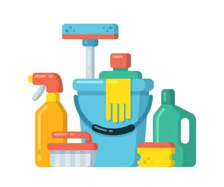 TES helping clients with COVID-19 cleaning protocols and providing information on effective cleaning agents.